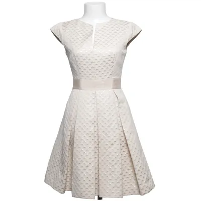 Kleid (Sew In Love) von Ted Baker Baumwolle, Elasthan, Metallfaser, Polyester