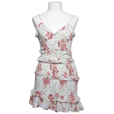 Jurk (Wit, Meerkleurig) van Zara Polyester