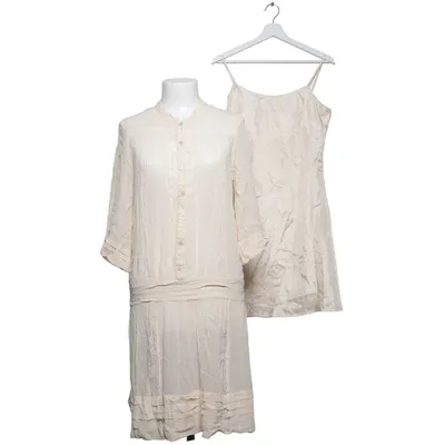 Kjole (Beige) fra Kookaï Polyester, Viscose