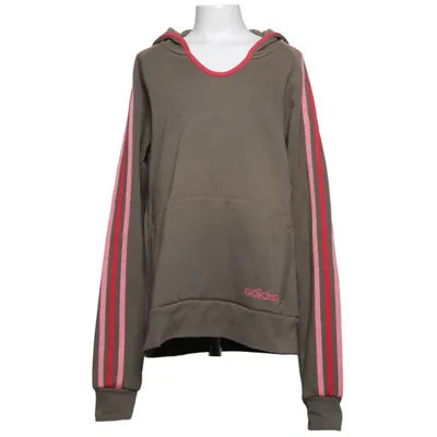 Capuchon sweater (Groen, Roze) van Adidas Katoen, Polyester