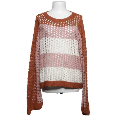 Sweater (Brown, Pink, White) from People Tree Cotton