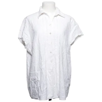 Short sleeve shirt (White) from Wästgöta Viscose