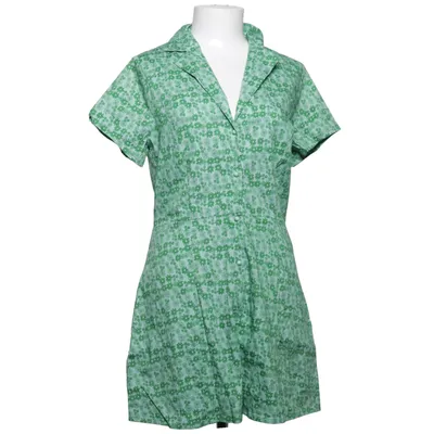 Robe chemise (Vert) de Timeless Coton, Élasthane