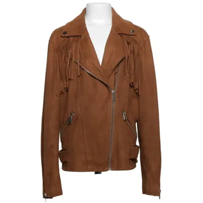 Veste de motard (Marron) de River Island Élasthane, Polyester