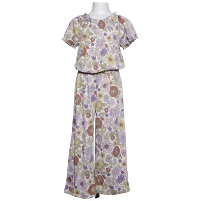 Byxdress (Vit, Lila, Gul) från Lindex Kids Elastan, Polyester
