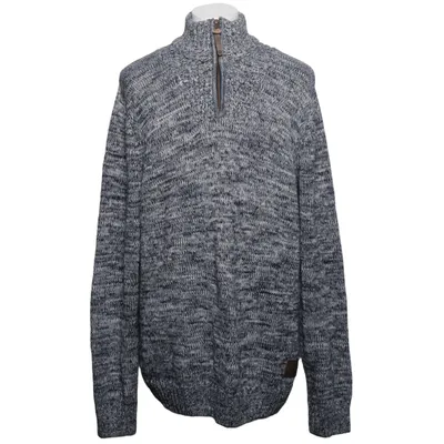 Trui (Blauw, Wit) van !Solid Katoen