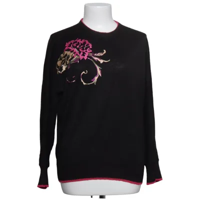 Sweater (Black, Pink, Multicolored) from Leslie Fay Acrylic