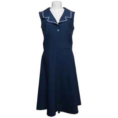 Jurk (Blauw) van Daisy Dapper Katoen, Elastaan, Polyester