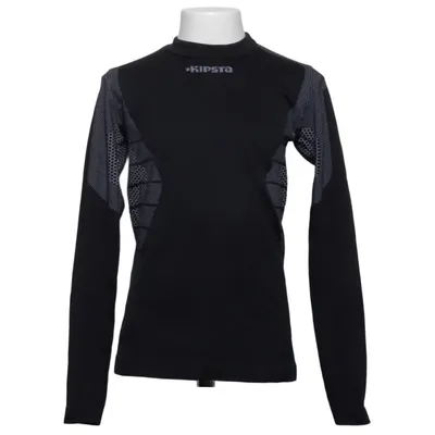 Haut thermique (Noir) de Kipsta Élasthane, Polyamide, Polyester