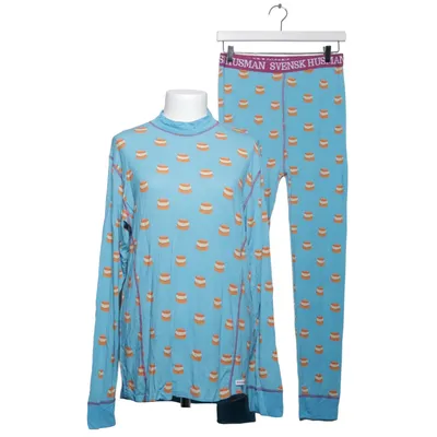 Pyjamas (Blå, Orange, Vit) från Svensk Husman Elastan, Viskos