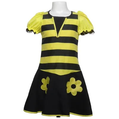 Fancy dress (Yellow, Black) from Crazy Days Cotton, Elastane, Silk