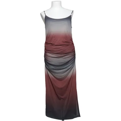Maxi dress (Gray, Red) from Blind Date Elastane, Polyester