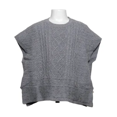 Slipover (Grå) från Massimo Dutti Boys & Girls Bomull, Polyamid, Viskos, Ull