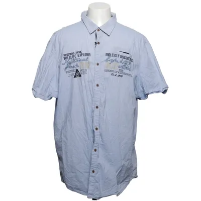 Chemise à manches courtes (Bleu) de Canda C&A Coton