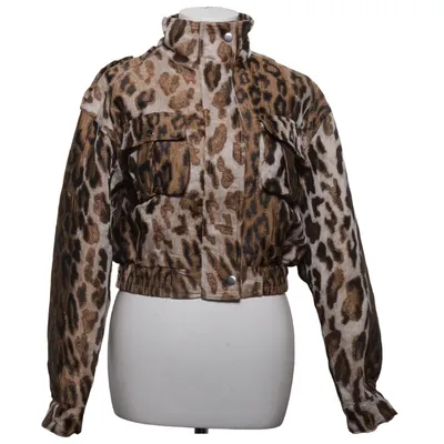 Jacket (Brown, Black) from Flammode Cotton, Polyester