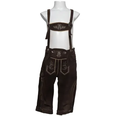 Lederhosen (Brun) från Pepperts Bomull, Skinn
