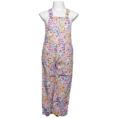 Jumpsuit (Wit, Meerkleurig) van H&M x Angela McKay Katoen