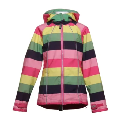 Softshelljakke (Pink, Gul, Blå, Flerfarvet) fra Bluewear Elastan, Polyester