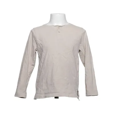 T-shirt manches longues (Beige) de H&M Basic Coton