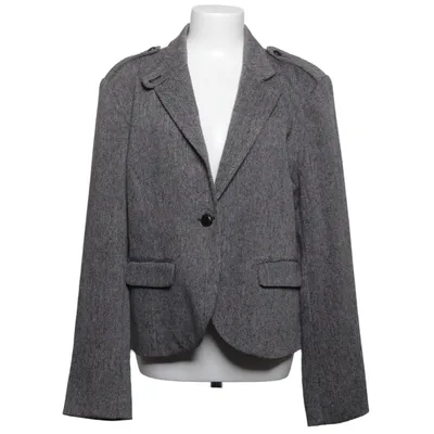 Coat (Gray) from Flash Woman Acetate, Elastane, Polyester, Viscose