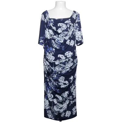 Klänning (Blå, Vit, Flerfärgad) från Adrianna Papell Elastan, Polyester