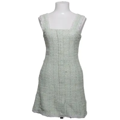Jurk (Groen, Wit) van Maje Acryl, Katoen, Metallvezel, Polyamide, Polyester, Viscose
