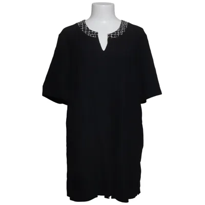 Top (Sort, Hvid) fra Ann Harvey Polyamid, Viscose