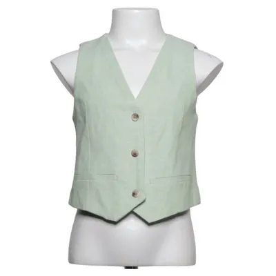 Gilet de costume (Vert) de H&M Coton