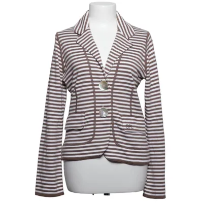 Blazer (Brun, Hvid) fra Sem Per Lei Bomuld
