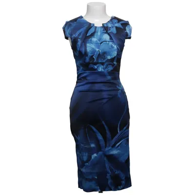 Robe (Bleu) de Karen Millen Acétate, Élasthane, Polyamide