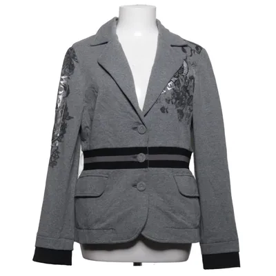 Blazer (Gray, Black) from Pianura Studio Cotton, Elastane, Polyester