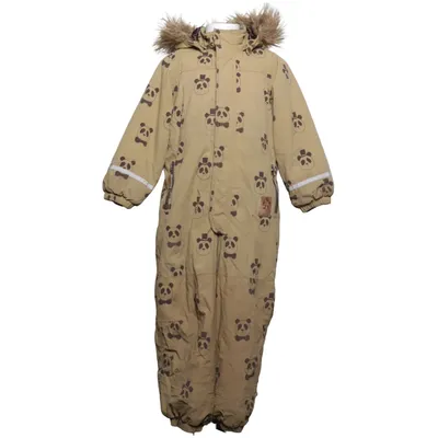 Outdoor overalls  (Beige, Sort) fra Mini Rodini Polyamid, Genanvendt polyester