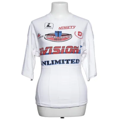 T-shirt (White, Multicolored) from Missguided Tall Cotton, Elastane