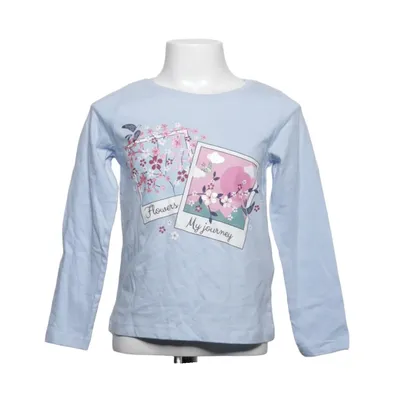 Lange mouwen shirt (Blauw, Meerkleurig) van Kids Katoen, Elastaan