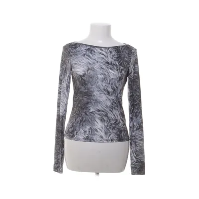 Top (Grå, Flerfarvet) fra Monki Polyester, Elastan