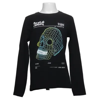 Long sleeve T-shirt (Black) from Name It Elastane, Organic cotton
