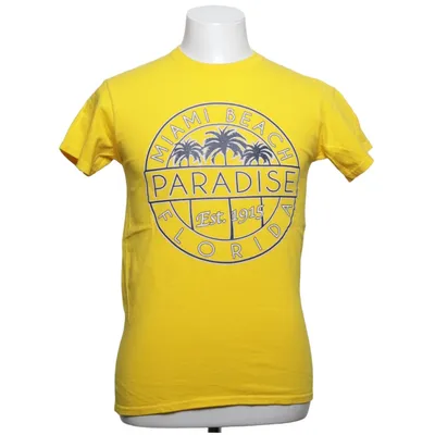 T-shirt (Geel) van Delta Pro Weight Katoen