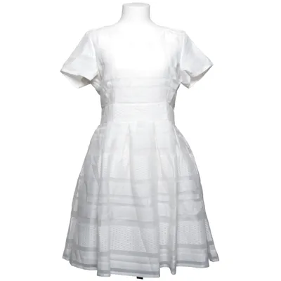 Kjole (Hvid) fra Mademoiselle R Bomuld, Polyester