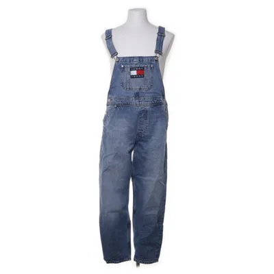 Tuinbroek (Blauw) van Tommy Hilfiger Jeans Katoen