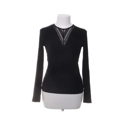 Långärmad t-shirt (Svart) från About You Elastan, Polyamid, Viskos