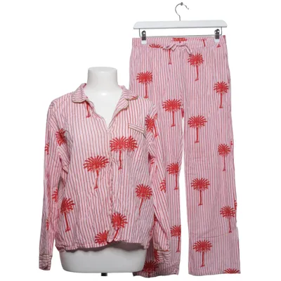 Pyjamas (Röd, Vit) från Natura Bomull