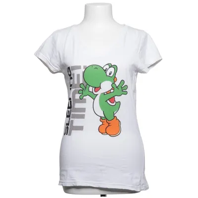 T-shirt (Blanc, Multicolore) de Super Mario Coton