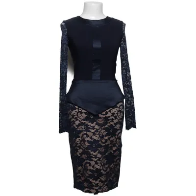 Robe (Bleu, Beige) de Hybrid Coton, Élasthane, Polyamide, Polyester, Viscose