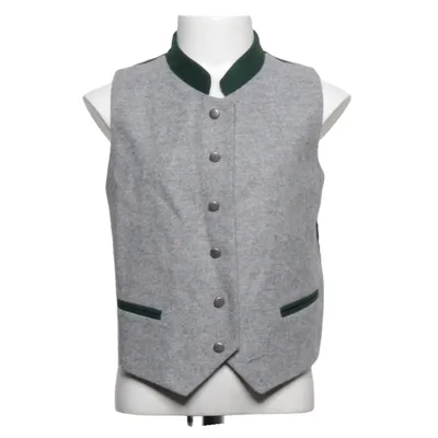 Ytterväst (Grå, Grön) från Isar-Trachten Kashmir, Nylon, Polyester, Ull