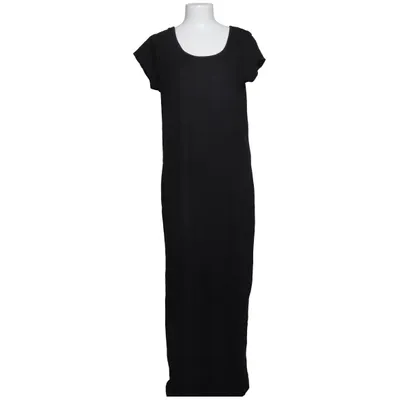 Maxi jurk (Zwart) van Geena Katoen, Polyester