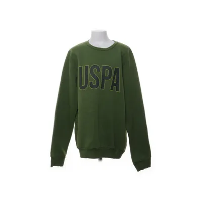 Collegetröja (Grön) från U.S. Polo Assn. Bomull, Polyester