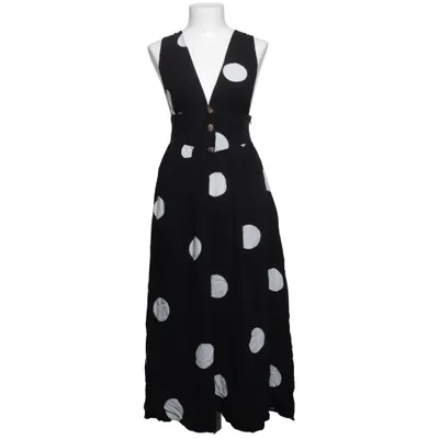 Dress (Black, White) from ASOS Design Viscose