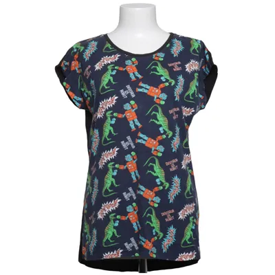 T-shirt (Svart, Flerfärgad) från Much More