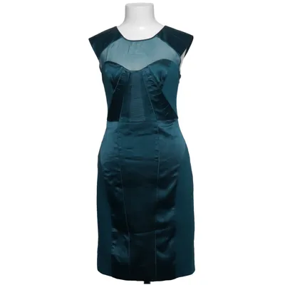 Robe (Bleu) de Karen Millen Élasthane, Polyester, Soie, Viscose
