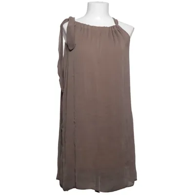 Dress (Brown) from Texto Elastane, Polyester